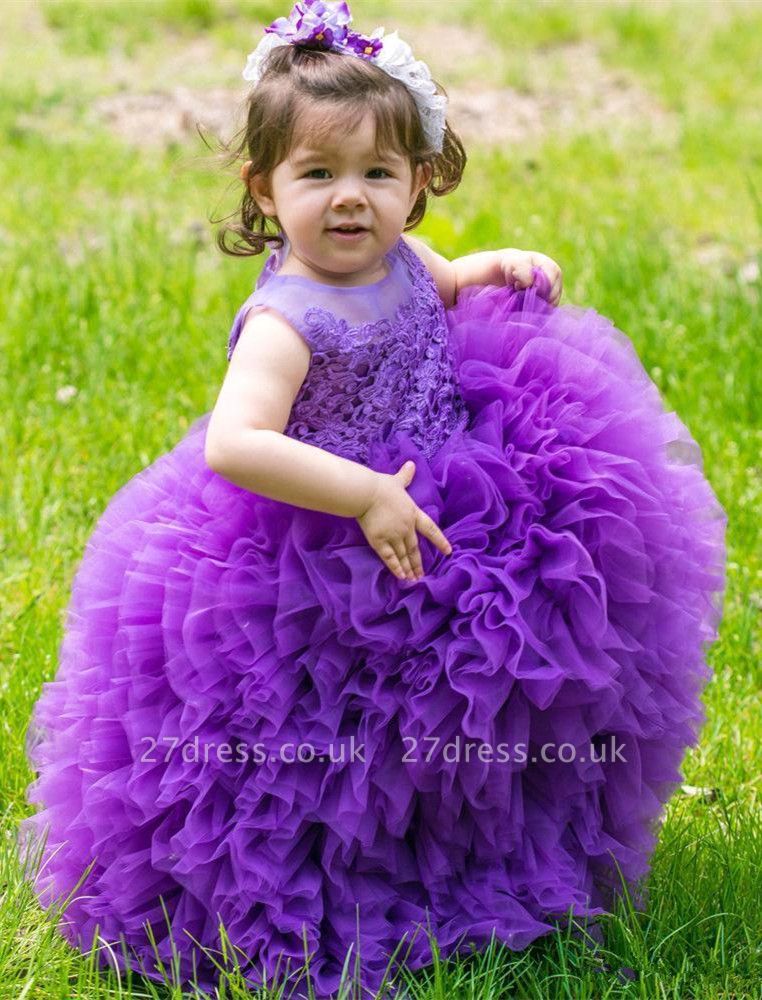 Purple best sale girl dresses