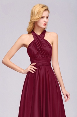 Convertible Dress Multi-way Twist Wrap Bridesmaid Dress Wedding Party Dress_23