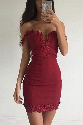 Short skin tight homecoming on sale dresses